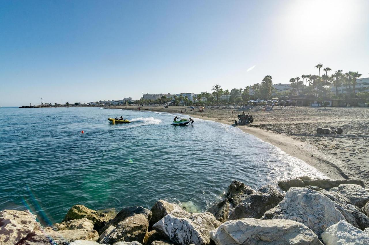 מארבלה Pr45- Beach Front Apartment Puerto Banus מראה חיצוני תמונה